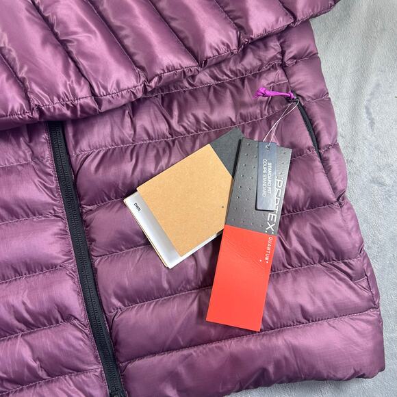 The North Face Women's Terra Peak Jacket Midnight Mauve Medium NWT - Picture 11 of 11